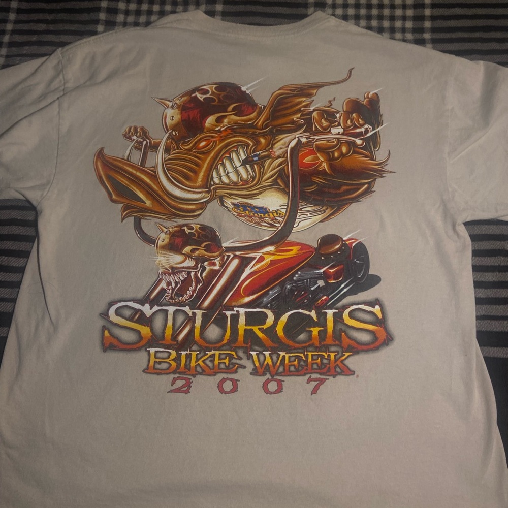 Sturgis Bike Week 2007 Vintage Biker Shirt